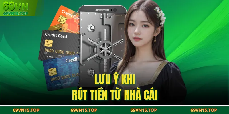 Lưu ý khi rút tiền từ nhà cái